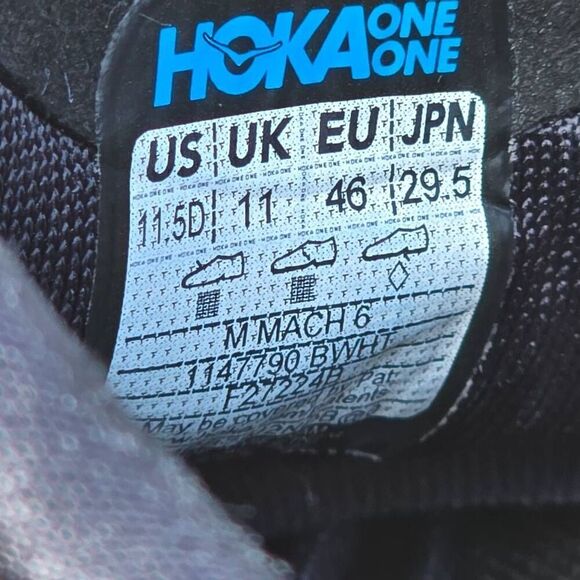 Hoka One One Mach 6 - Men\'s running shoes - Size 11.5D main image 10
